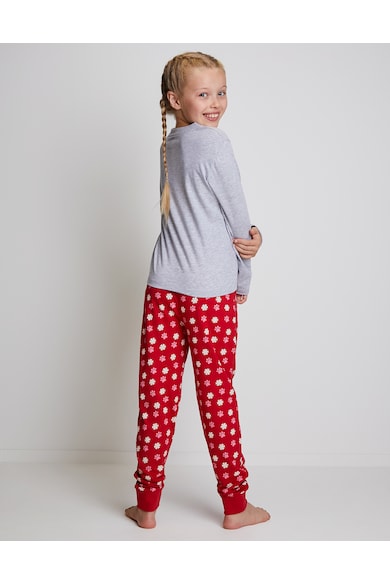 Threadgirls Pijama cu pantaloni lungi si model grafic 21147 Fete