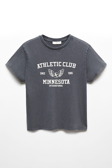 Mango Athletic feliratos póló Lány