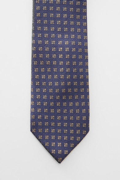 Mango Флорална вратовръзка от коприна и вълна Мъже