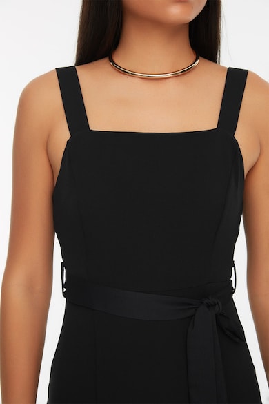 Trendyol Szögletes nyakú szűkített miniruha női