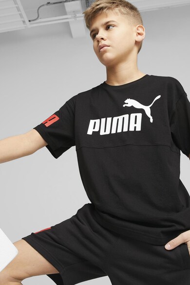 Puma Tricou cu imprimeu logo Power Baieti