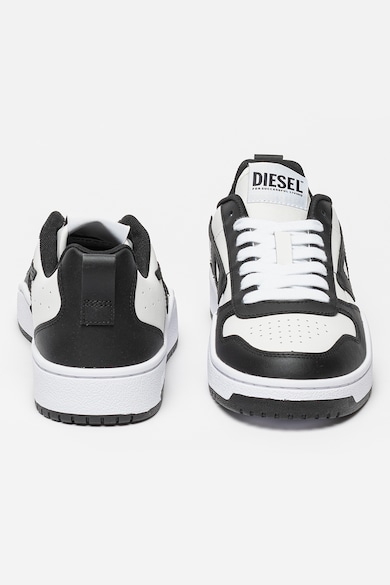 Diesel Pantofi sport low-cut de piele cu model monograma Ukiyo Barbati