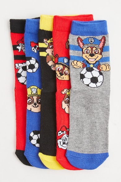LC WAIKIKI Къси чорапи с десен - 5 чифта Момчета