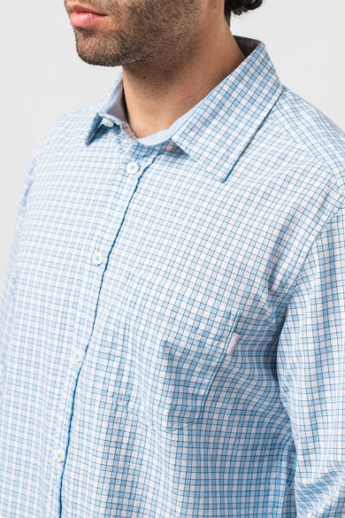 s.Oliver Карирана риза с джоб на гърдите Мъже