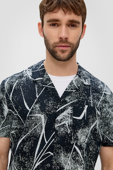 s.Oliver Десенирана риза с памук Мъже