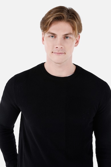 COLIN'S Kerek nyakú normál fazonú pulóver férfi