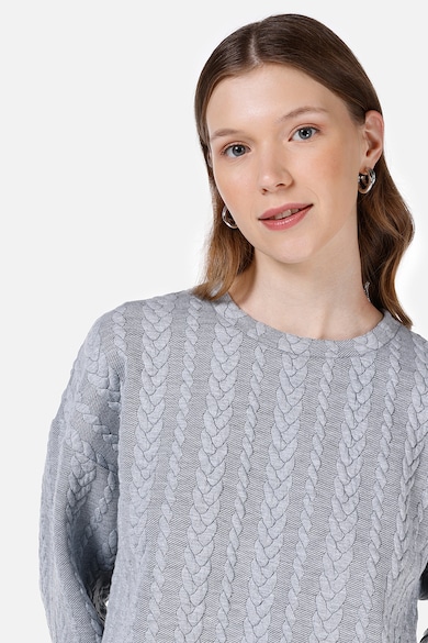 COLIN'S Texturált crop pulóver női