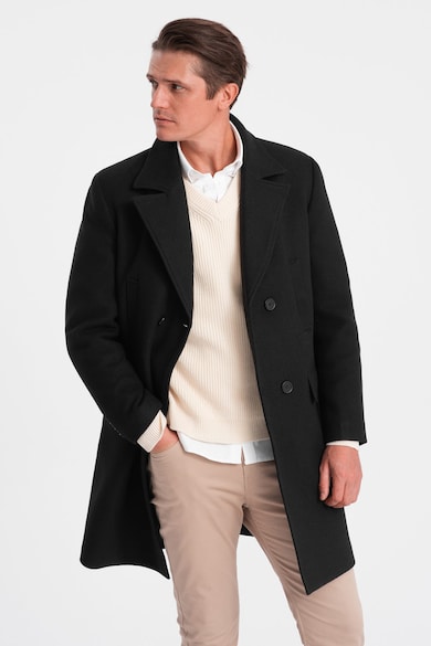 OMBRE Късо палто с двуредно закопчаване Мъже