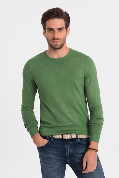 OMBRE Пуловер с овално деколте Мъже