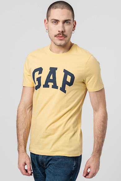 GAP Памучна тениска с лого Мъже