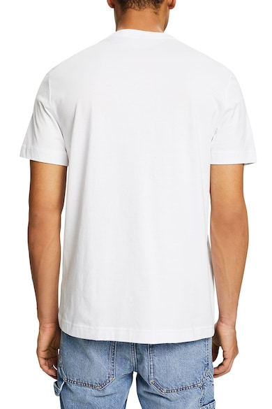 Esprit Памучна тениска с овално деколте Мъже