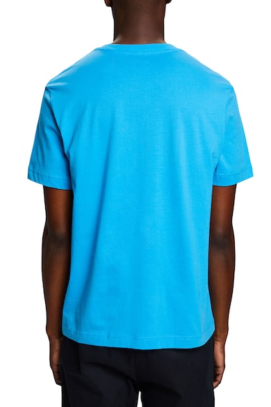 Esprit Памучна тениска с овално деколте Мъже