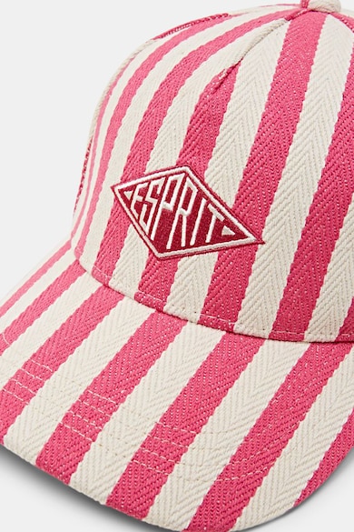 Esprit Бейзболна шапка с райе и лого Жени