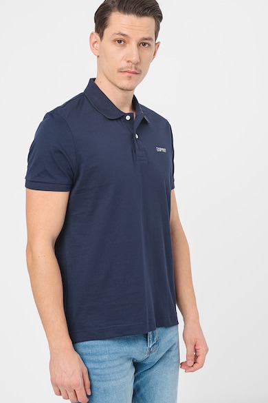 Esprit Tricou polo regular fit din bumbac organic Barbati