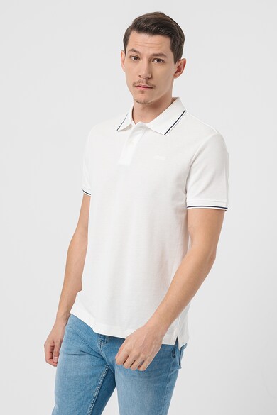 Esprit Tricou polo cu accente contrastante Barbati