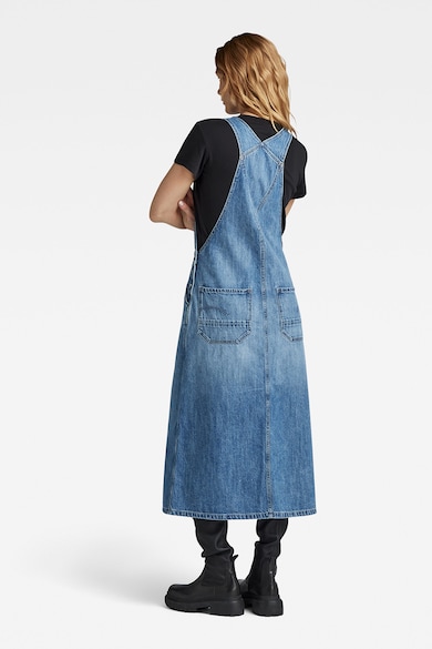 G-Star RAW Rochie-sarafan din denim cu slit frontal Femei