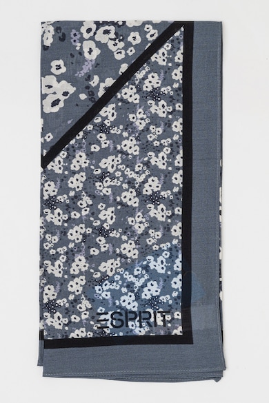 Esprit Шал с коприна с флорална щампа Жени