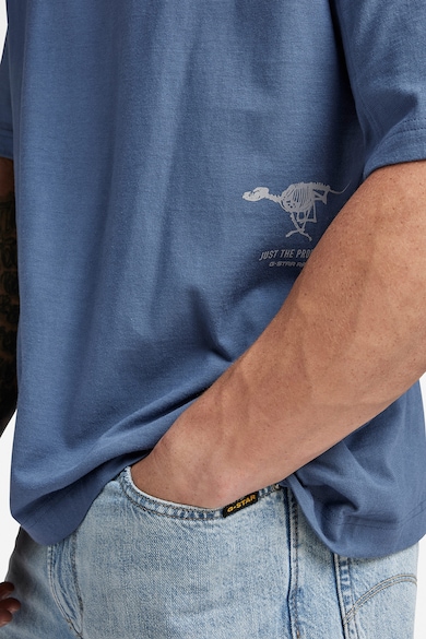 G-Star RAW Motion bő fazonú organikuspamut tartalmú póló raglánujjakkal férfi