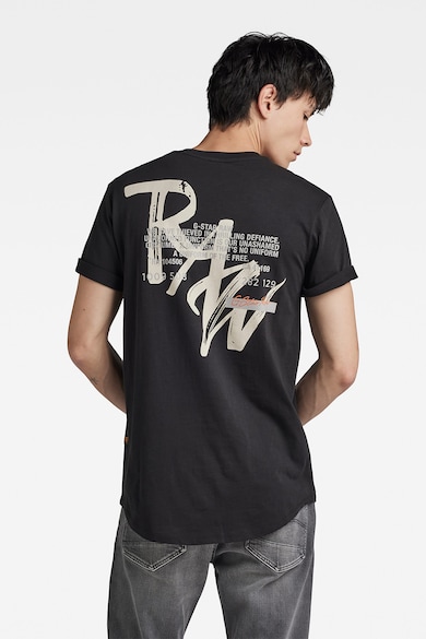 G-Star RAW Тениска от органичен памук с принт Мъже