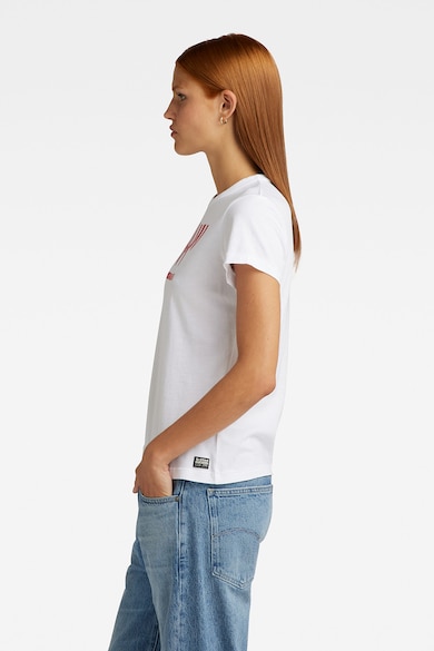 G-Star RAW Tricou de bumbac organic cu imprimeu logo Femei