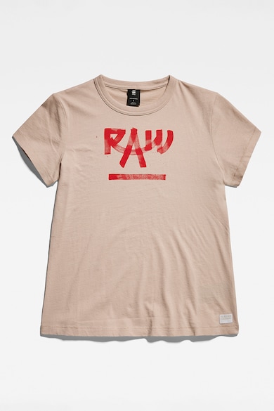 G-Star RAW Tricou de bumbac organic cu imprimeu logo Femei