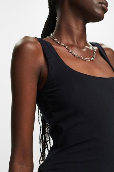 Esprit Szögletes nyakú szűk fazonú top női