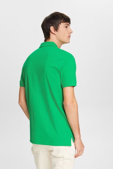 Esprit Tricou polo cu model uni Barbati