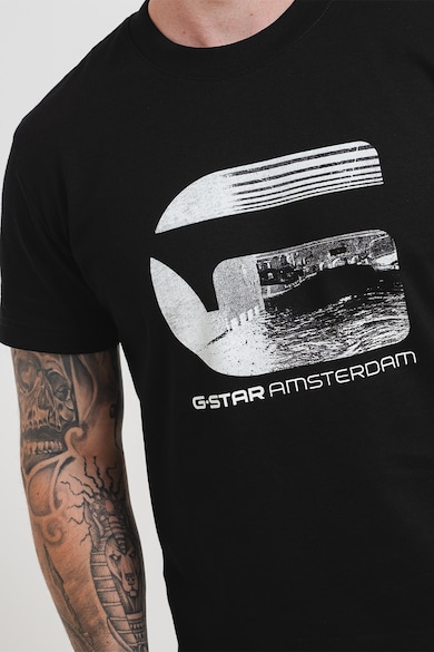 G-Star RAW Тениска Amsterdam с лого Мъже