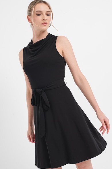 Esprit Къса разкроена рокля с драпирано деколте Жени