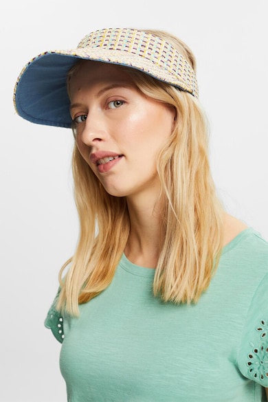 Esprit Регулируема карирана шапка Жени