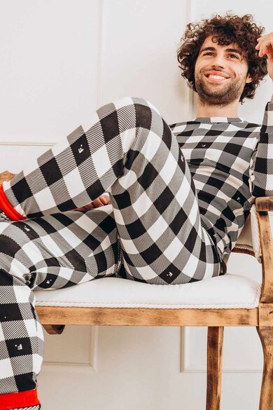 FAMILYSTA® Pijama in carouri Barbati