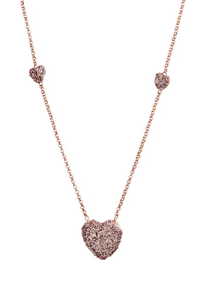 Loisir by Oxette 18 karátos aranybevonatú nyaklánc szív alakú medálokkal női