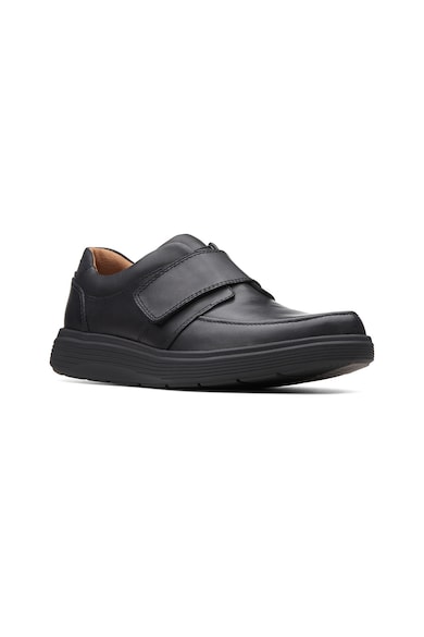 Clarks Pantofi loafer de piele cu velcro Barbati