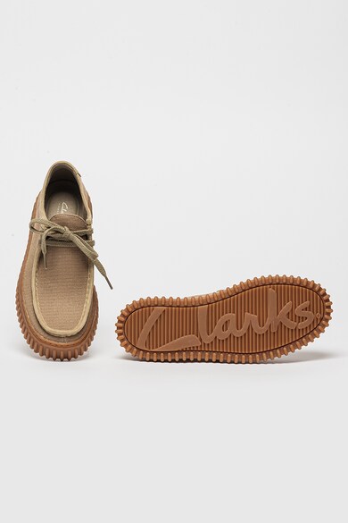 Clarks Mocasini din material textil Torhill Barbati