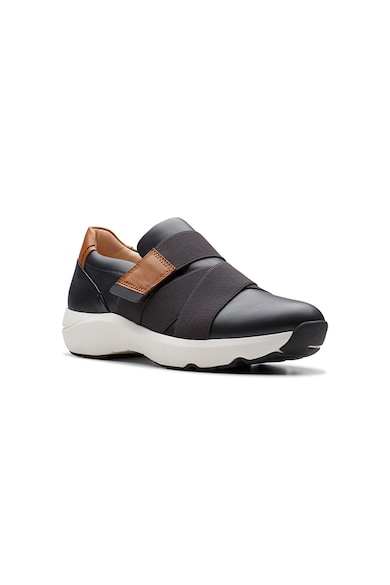 Clarks Pantofi sport de piele cu velcro Femei