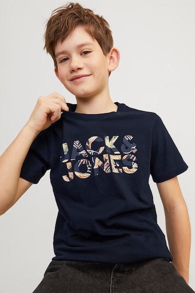 Jack & Jones Logómintás organikuspamut póló Fiú