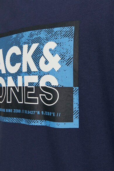 Jack & Jones Тениска с лого и овално деколте Мъже