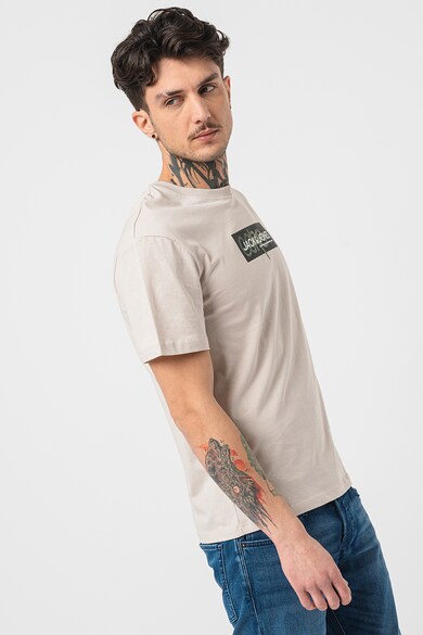 Jack & Jones Kerek nyakú logómintás póló férfi