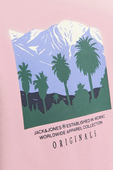 Jack & Jones Памучна тениска с принт Мъже