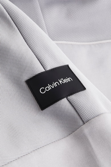 CALVIN KLEIN Pamuttartalmú kapucnis pulóver logós foltrátéttel férfi