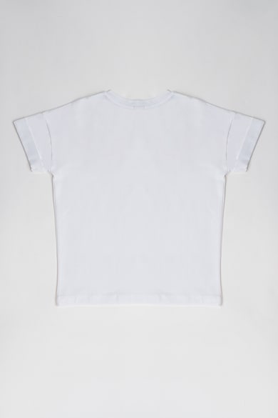 BOSS Kidswear Тениска с лого Момичета