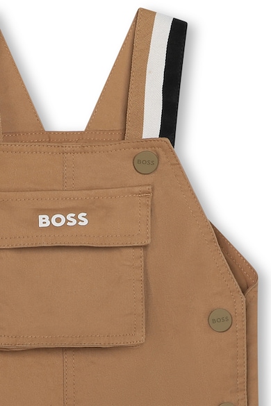 BOSS Kidswear Szögletes nyakú overall foltzsebbel Fiú