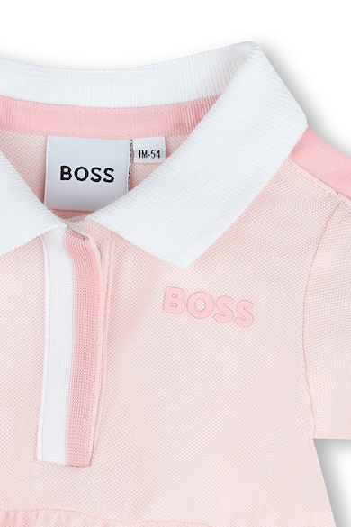 BOSS Kidswear Разкроена рокля с яка Момичета