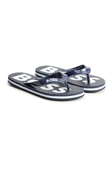 BOSS Kidswear Logós flip-flop papucs Fiú