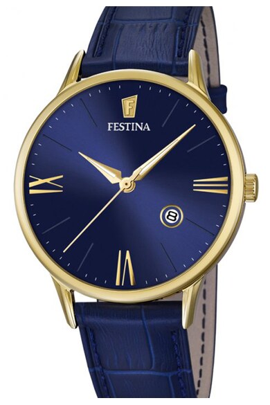 Festina Часовник в турскосиньо и златисто Мъже