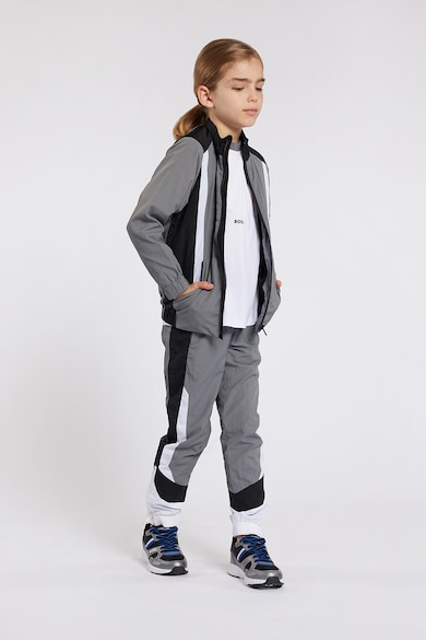 BOSS Kidswear Sneaker hálós anyagbetétekkel Fiú