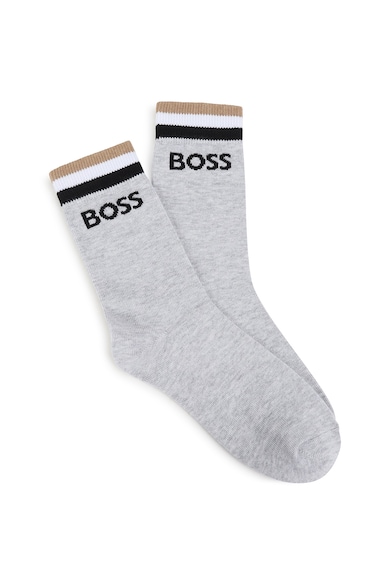 BOSS Kidswear Дълги чорапи с лого - 2 чифта Момчета