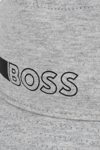 BOSS Kidswear Двулицева шапка с лого Момчета