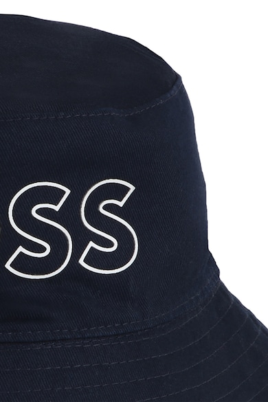 BOSS Kidswear Двулицева шапка с лого Момчета