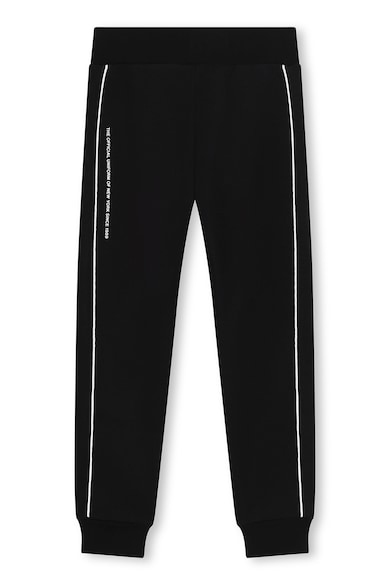 DKNY Pantaloni conici de trening cu logo Fete